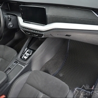 Автомобильные коврики EVA на Skoda Octavia IV A8 (2019->) 