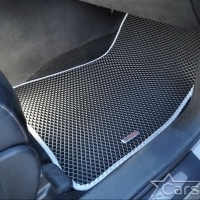 Автомобильные коврики EVA на Toyota Highlander III 3 ряда (2013-2019)