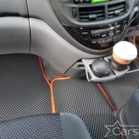 Коврики текстильные на Toyota Estima II пр.руль (2000-2006)