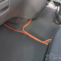 Коврики текстильные на Toyota Estima II пр.руль (2000-2006)