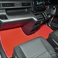 Коврики текстильные на Honda Stepwgn V пр.руль (2015->)