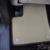 Коврики текстильные на Mercedes-Benz GLS-klasse I X166 3 ряда (2015-2019)