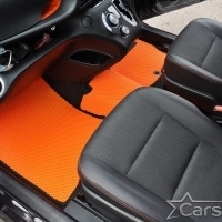 Коврики текстильные на Toyota Sienta II пр.руль (2015->)