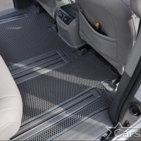 Коврики текстильные на Toyota Sienna III 7 мест (2010-2020)