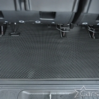 Коврики текстильные на Mercedez-Benz V-klasse II W447 (2 ряд - 2 места с проходом) (2014->)