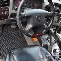 Коврики текстильные на Mitsubishi Pajero III 5D (2000-2007)