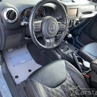 Коврики текстильные на Jeep Wrangler III (2007-2018) 