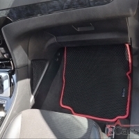 Коврики текстильные на Ford Galaxy II рестайл 3 ряда (2010-2015)