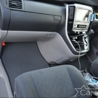Двухслойные коврики EVA на Toyota Alphard I пр.руль (2002-2008)