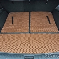 Двухслойные коврики EVA на Kia Sorento III Prime 3 ряда (2014-2020)
