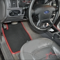 Двухслойные коврики EVA на Ford Explorer III 3 ряда (2001-2006)