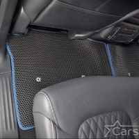 Двухслойные коврики EVA на Infiniti QX56 II 3 ряда (2010-2014)