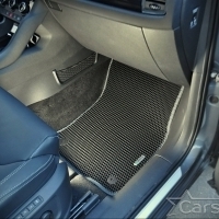 Двухслойные коврики EVA на Skoda Kodiaq I 3 ряда (2016->)