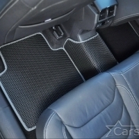 Двухслойные коврики EVA на Skoda Kodiaq I 3 ряда (2016->)