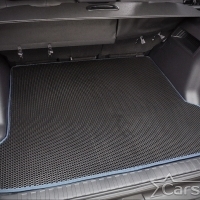 Двухслойные коврики EVA на Toyota Land Cruiser Prado 150 рестайл 3 ряда (2013->)