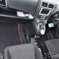 Двухслойные коврики EVA на Toyota Ractis I пр.руль 2WD (2005-2010) 