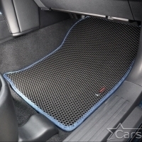 Двухслойные коврики EVA на Lexus GX II 460 3 ряда (2009-2013)