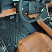 Двухслойные коврики EVA на Rox (Polar) Stone 01 (2023->) 6 мест