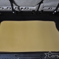 Автомобильные коврики EVA на Chrysler Grand Voyager V (2008->) 2 ряд: кресла 2+1 без прохода