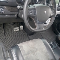 Автомобильные коврики EVA на Peugeot Traveller 8 мест, не Long (2016-2024)