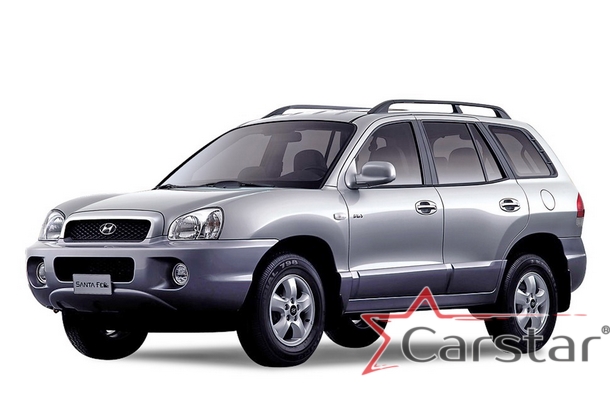 Двухслойные коврики EVA для Hyundai Santa Fe I Classic (2000-2012)