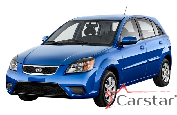 Двухслойные коврики EVA для Kia Rio II рестайл (2009-2011)