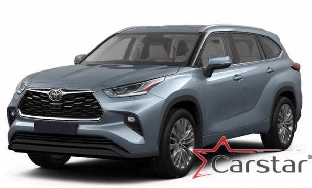 Автомобильные коврики EVA для Toyota Highlander IV (2019->) 