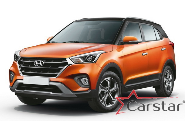 Двухслойные коврики EVA для Hyundai Creta I (2016-2021)