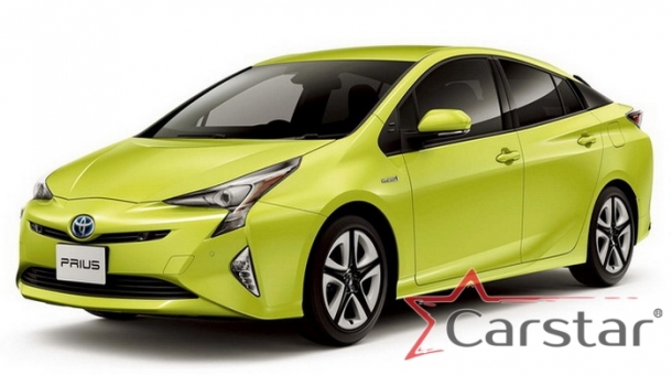 Двухслойные коврики EVA для Toyota Prius IV (2015->) 