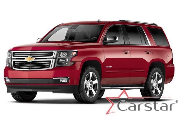 Текстильные коврики для Chevrolet Tahoe IV 3 ряда (2014->)