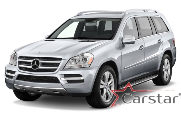 Двухслойные коврики EVA для Mercedes-Benz GL-klasse I X164 3 ряда (2006-2012)