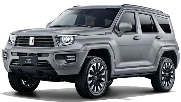 Автомобильные коврики EVA для Tank 700 (2024->)