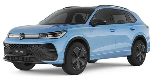 Текстильные коврики для Volkswagen Tiguan III L Pro Китай (2023->) 