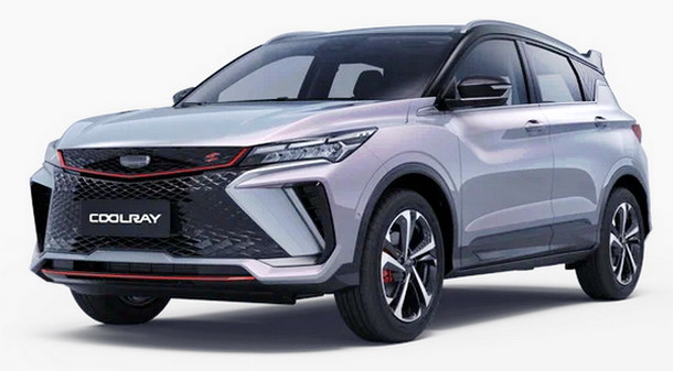 Двухслойные коврики EVA для Geely Coolray I рестайлинг (2023->)