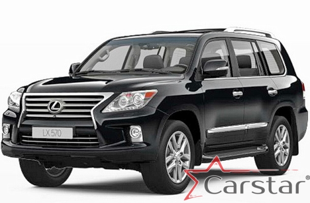 Автомобильные коврики EVA 3D для Lexus LX III 570 рестайл (2012-2015)