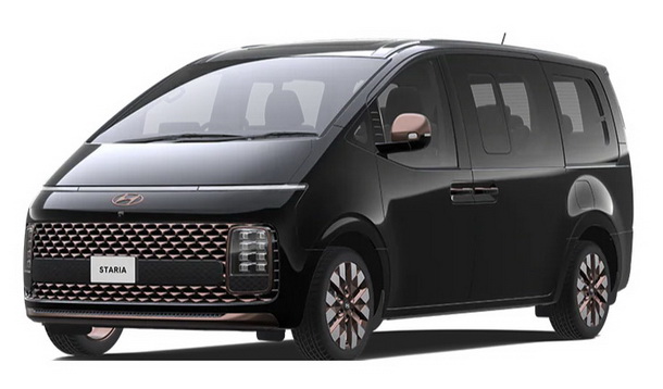 Автомобильные коврики EVA 3D для Hyundai Staria 8 мест (2021->)